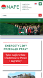 Mobile Screenshot of nape.pl