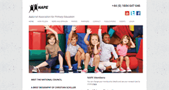 Desktop Screenshot of nape.org.uk