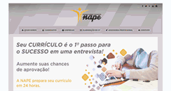 Desktop Screenshot of nape.com.br